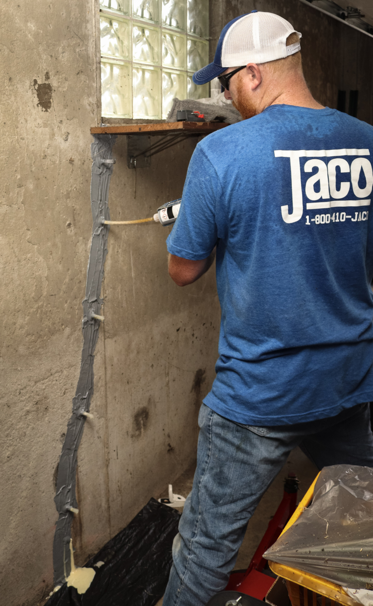 Basement Crack Repair JACO INDY